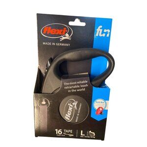 Flexi Fun L Retractable Dog Leash 16ft Tape 110lbs Max Weight Capacity Made In G